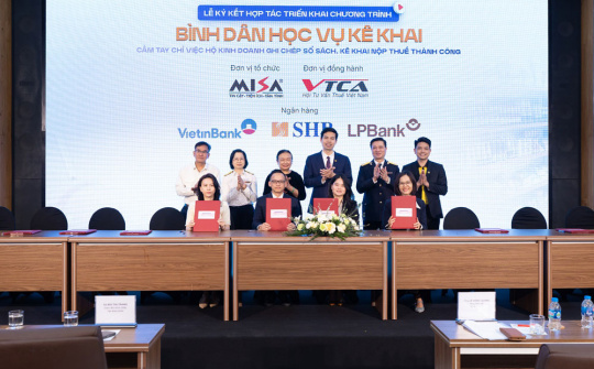 SHB đồng hành cùng MISA hỗ trợ hộ kinh doanh kê khai thuế