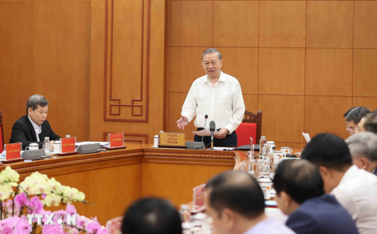 Tổng Bí thư Tô Lâm: Kiên quyết ngăn chặn, đẩy lùi tham nhũng, lãng phí, tiêu cực