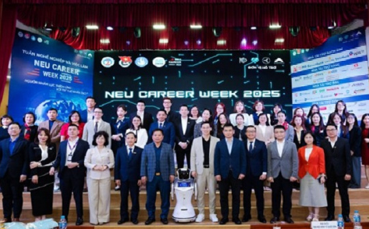 NEU Career Week 2026: Kết nối nguồn nhân lực số, mở rộng cơ hội việc làm cho sinh viên