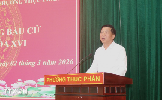 Cao Bằng: Các ứng cử viên đại biểu Quốc hội khóa XVI tiếp xúc cử tri, vận động bầu cử