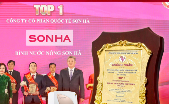 Tập đoàn Sơn Hà ghi dấu ấn với loạt giải thưởng uy tín năm 2025