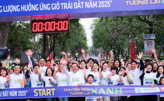 Điều chỉnh thời gian tổ chức Lễ phát động “Toàn dân sử dụng năng lượng tiết kiệm hiệu quả và hưởng ứng Chiến dịch Giờ trái đất năm 2026”