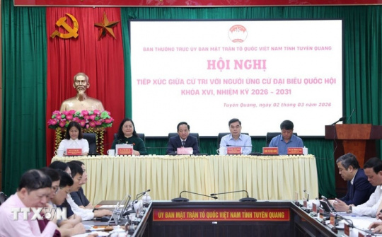 Tuyên Quang: Ứng cử viên đại biểu Quốc hội khóa XVI cam kết đại diện tiếng nói cử tri