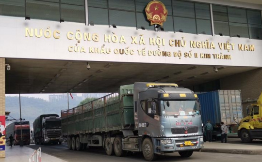 Xây dựng cửa khẩu thông minh tại lối thông quan Kim Thành và Bản Vược, tỉnh Lào Cai