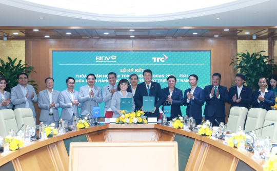 Tập đoàn TTC và BIDV tăng cường hợp tác, thúc đẩy phát triển bền vững