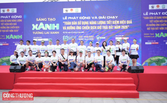 Tập đoàn Điện lực Việt Nam: Lan tỏa thông điệp sử dụng năng lượng tiết kiệm và hiệu quả từ những bước chạy "xanh"