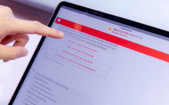 Tập đoàn FPT triển khai trợ lý AI phân tích kiến nghị cử tri cho HĐND TP. Hà Nội