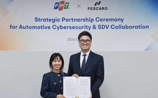 Tập đoàn FPT hợp tác với FESCARO phát triển giải pháp phần mềm ô tô cho thị trường Hàn Quốc