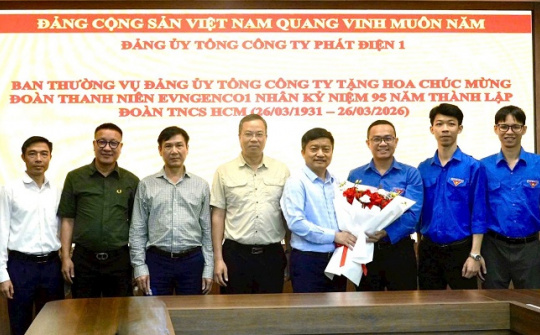 Đảng ủy EVNGENCO1 làm việc với Đoàn Thanh niên nhân kỷ niệm 95 năm Ngày thành lập Đoàn TNCS Hồ Chí Minh