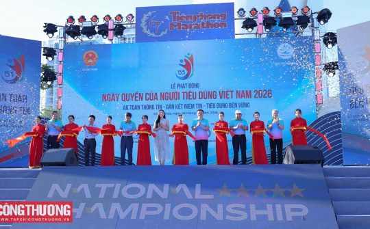 [CHÙM ẢNH] Lễ phát động quốc gia hưởng ứng Ngày Quyền của Người tiêu dùng Việt Nam năm 2026