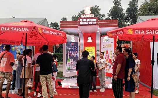 Thai Festival 2026: Sabeco mang “chất Việt” chinh phục khách quốc tế