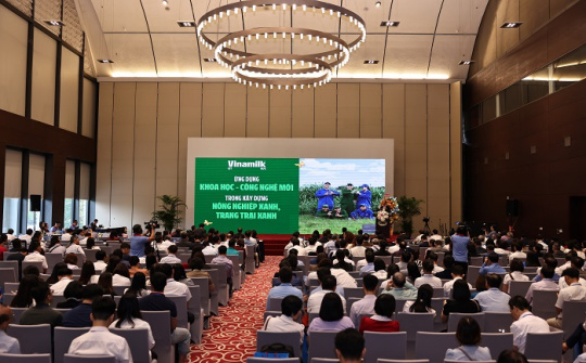 Vinamilk khẳng định vai trò tiên phong chuyển đổi xanh trong nông nghiệp tại Hội nghị Khoa học quốc gia