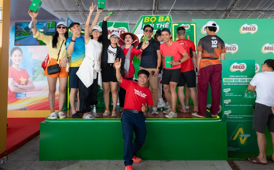 Nestlé MILO lan tỏa tinh thần thể thao cùng Tiền Phong Marathon