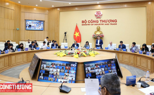 Bộ Công Thương tổ chức Hội nghị giao ban Xúc tiến thương mại với hệ thống Thương vụ Việt Nam ở nước ngoài quý I/2026
