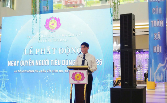 Petrolimex Nghệ An hưởng ứng Ngày "Quyền của Người tiêu dùng Việt Nam" năm 2026.