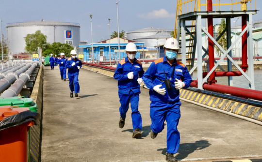Tổng kho Xăng dầu Nhà Bè: Nâng cao kỹ năng ứng phó sự cố tràn dầu Quý I/2026
