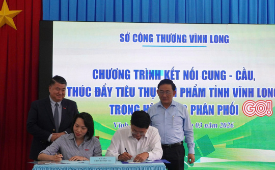 30 doanh nghiệp, hợp tác xã tại Vĩnh Long tham gia kết nối sản phẩm vào hệ thống siêu thị GO!