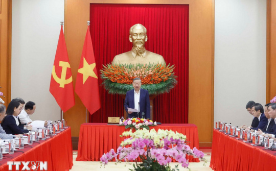 Tổng Bí thư Tô Lâm: Đúc rút bài học, định hướng lãnh đạo phát triển đất nước trong 100 năm tiếp theo