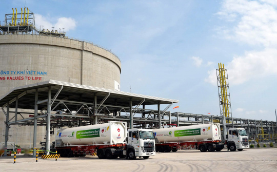 PV GAS chủ động giải pháp bảo đảm nguồn cung khí LNG và LPG cho thị trường nội địa
