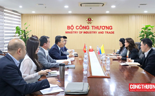 Việt Nam - Colombia thúc đẩy chia sẻ kinh nghiệm về chuyển dịch năng lượng