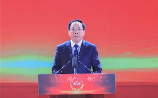 Phát biểu của Trưởng Ban Tuyên giáo và Dân vận Trung ương Trịnh Văn Quyết tại Lễ trao Giải thưởng Sách Quốc gia lần thứ VIII