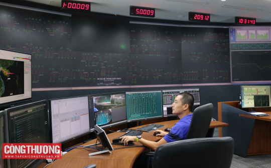 Sản lượng điện toàn quốc vượt ngưỡng 1 tỷ kWh trong ngày 31/3