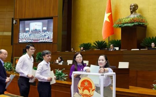 Quốc hội ban hành các Nghị quyết về công tác nhân sự