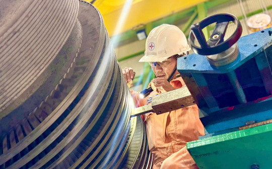 Công ty EPS: Hoàn thành đại tu tuabin 60MW