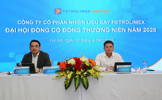 Petrolimex Aviation tổ chức thành công Đại hội đồng cổ đông thường niên năm 2026