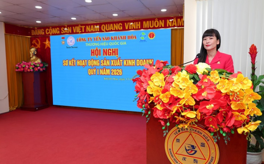 Yến sào Khánh Hòa: Đạt 1.042 tỷ đồng doanh thu quý I năm 2026