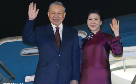 Tổng Bí thư, Chủ tịch nước Tô Lâm lên đường thăm cấp Nhà nước đến Trung Quốc