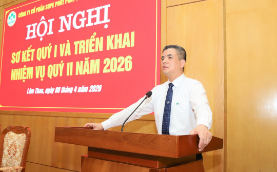 Supe Lâm Thao sơ kết Quý I/2026, đặt mục tiêu tiêu thụ gần 228 nghìn tấn trong Quý II
