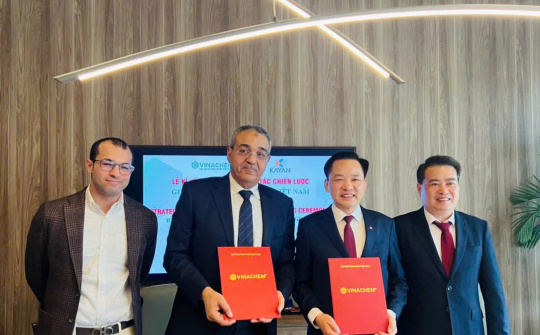 Tập đoàn Hóa chất Việt Nam - Kayan for International Trade: Hợp tác bảo đảm an ninh nguyên liệu phân bón