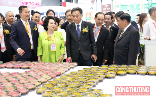 Triển lãm Quốc tế ngành Lương thực Thực phẩm TP. Hồ Chí Minh thu hút hơn 2.000 cuộc hẹn giao thương