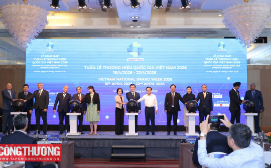 Khai mạc Tuần lễ Thương hiệu Quốc gia Việt Nam năm 2026