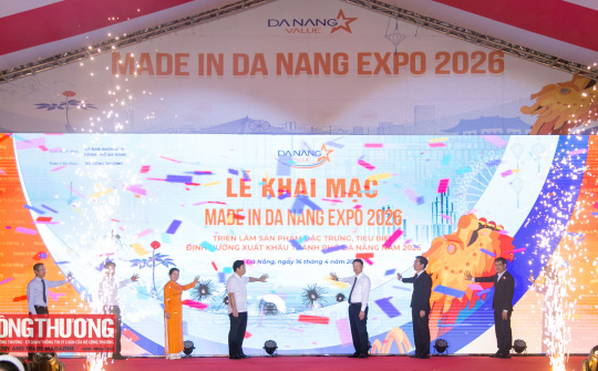 Hơn 500 sản phẩm tiêu biểu hội tụ tại Triển lãm "Made in Da Nang Expo 2026"