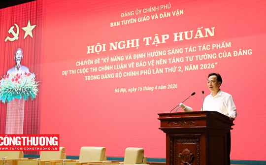 Nâng cao "chất thép" và tư duy lý luận trong các tác phẩm dự thi Cuộc thi chính luận về bảo vệ nền tảng tư tưởng của Đảng