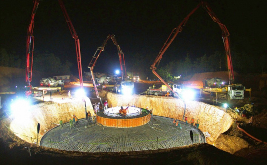 Điện gió Hướng Phùng 1 vượt khó, đưa dòng điện sạch cán mốc đúng hẹn