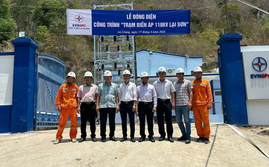 Đóng điện Trạm biến áp 110kV Lại Sơn vượt tiến độ