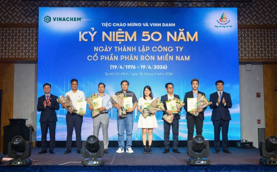 Phân bón Miền Nam: Tri ân chặng đường 50 năm