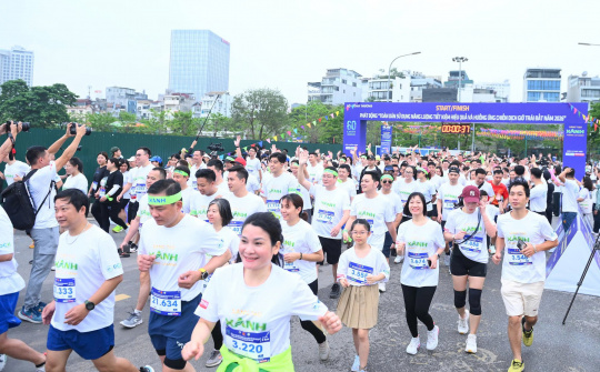 Cảm xúc Top 3 Giải chạy trực tuyến: Lan tỏa thông điệp “Sáng tạo xanh - Tương lai xanh” từ những bước chạy