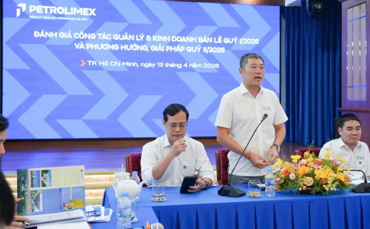Petrolimex Sài Gòn: Trao thưởng khối CHXD và nhân viên bán hàng xuất sắc Quý I/2026
