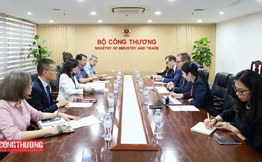 Bộ Công Thương và UNIDO đẩy mạnh hợp tác chuyển đổi công nghiệp xanh