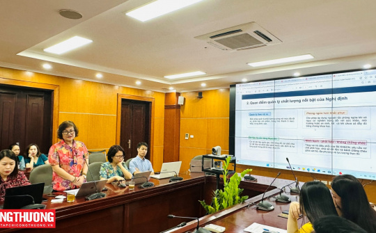 Bộ Công Thương tổ chức tập huấn về quản lý chất lượng sản phẩm hàng hóa