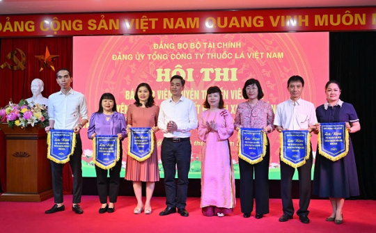 Lan tỏa tinh thần Nghị quyết Đại hội XIV qua hội thi báo cáo viên Vinataba