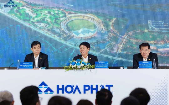 Hòa Phát đặt mục tiêu lãi 22.000 tỷ đồng năm 2026, quý I hoàn thành 41% kế hoạch