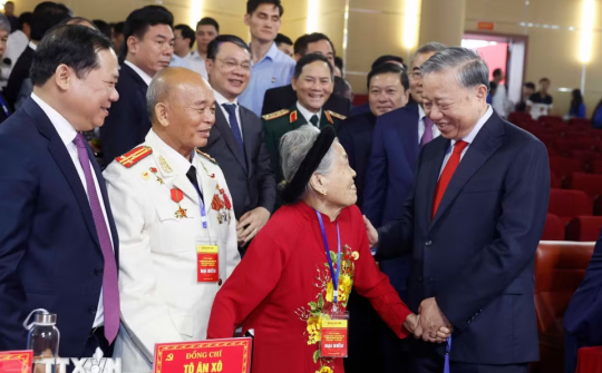 Tổng Bí thư, Chủ tịch nước Tô Lâm dự Lễ kỷ niệm 120 năm Ngày sinh Tổng Bí thư Hà Huy Tập