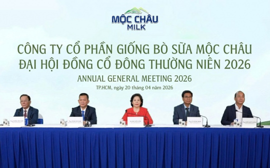 Mộc Châu Milk đặt mục tiêu lớn vào Creamery, kỳ vọng chiếm tới 60% doanh thu