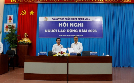 Phát huy dân chủ, chăm lo người lao động tại Nhiệt điện Bà Rịa