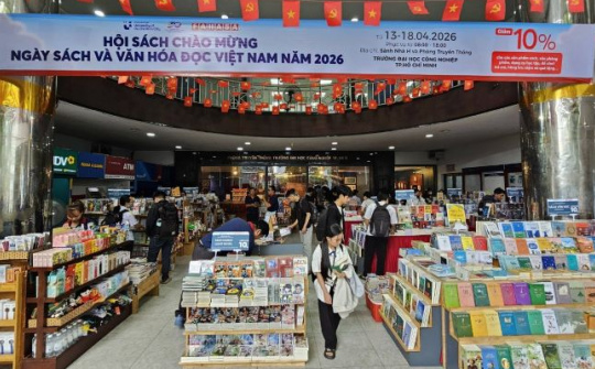 IUH lan tỏa văn hóa đọc trong cộng đồng học đường trong ngày Hội sách